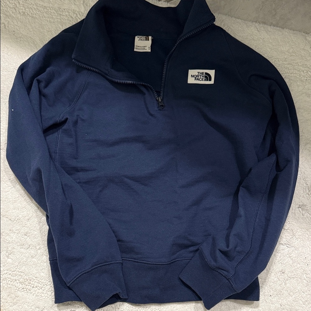 The North Face Women’s Dark Navy Half-Zip Pullover Sweater
